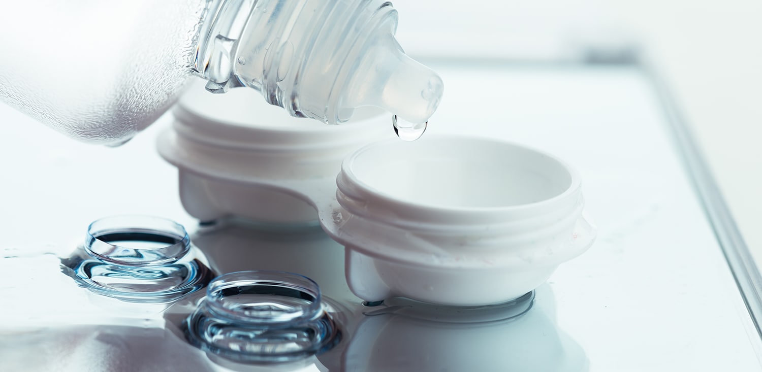 How long can contact lenses be out of solution? Can I rehydrate them?