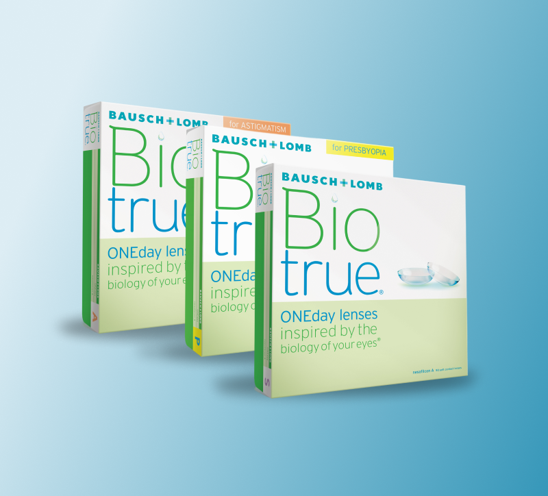 BIOTRUE ONEDAY contact lenses