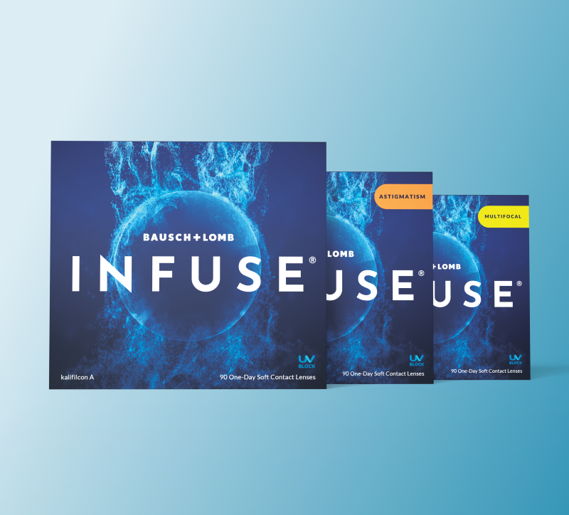 INFUSE contact lenses