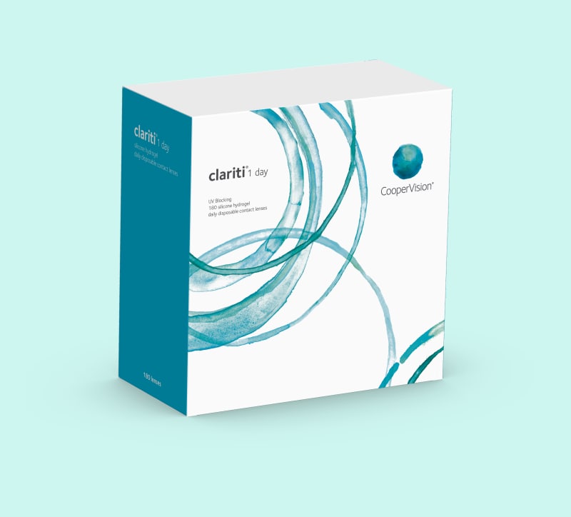 clariti® 1-Day 180 pack contact lenses